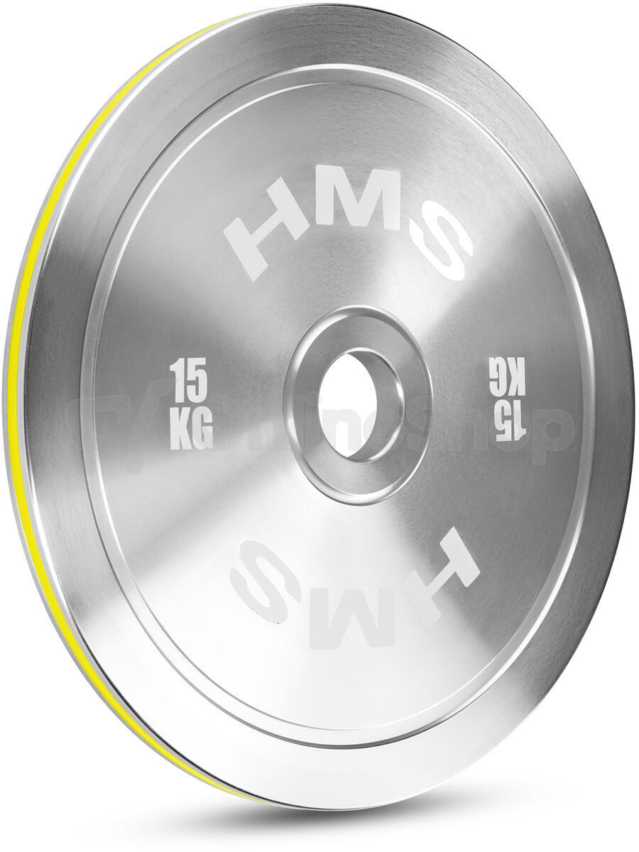 Ocelový olympijský kotouč HMS TOS150 15 kg