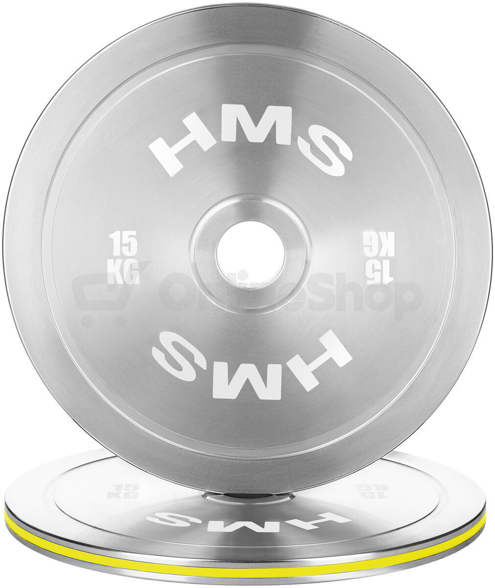 Ocelový olympijský kotouč HMS TOS150 15 kg