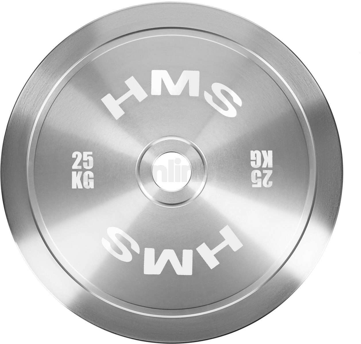 Ocelový olympijský kotouč HMS TOS250 25 kg