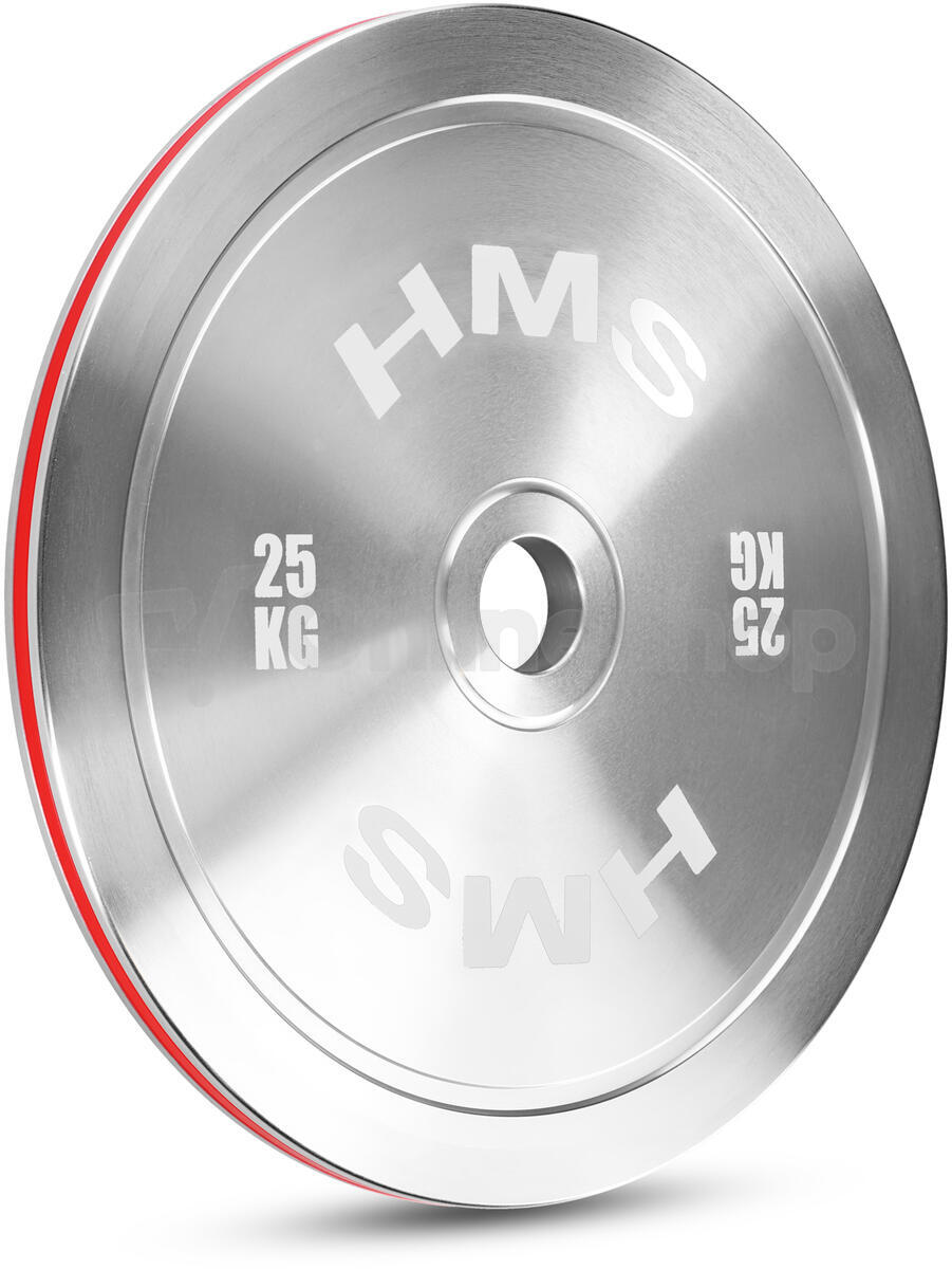 Ocelový olympijský kotouč HMS TOS250 25 kg