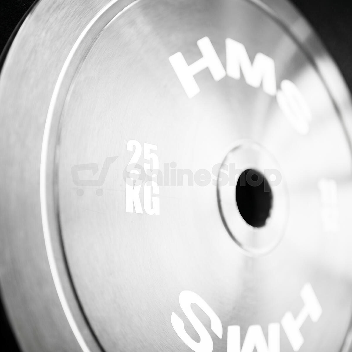 Ocelový olympijský kotouč HMS TOS250 25 kg