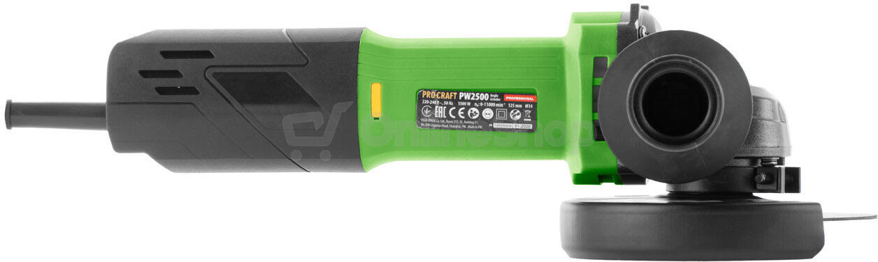 Bruska úhlová Procraft PW2500, 125mm / PW2500