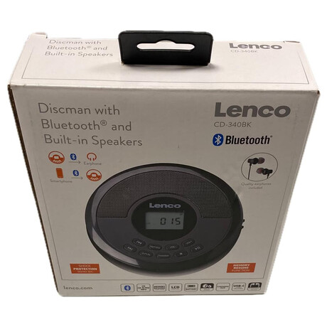 Lenco CD-340BK | Skutečná fotografie prodávaného kusu | Skutečná fotografie prodávaného kusu
