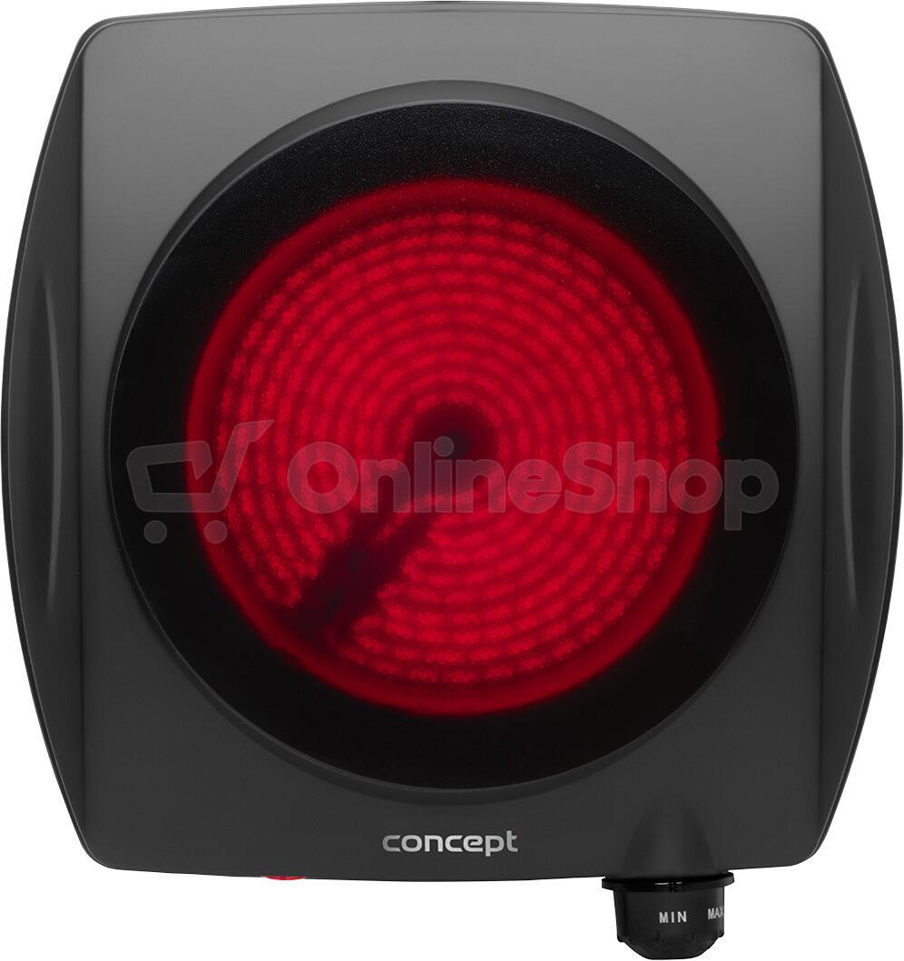 Concept Elektrický jednoplotýnkový vařič 1250 W VE3065