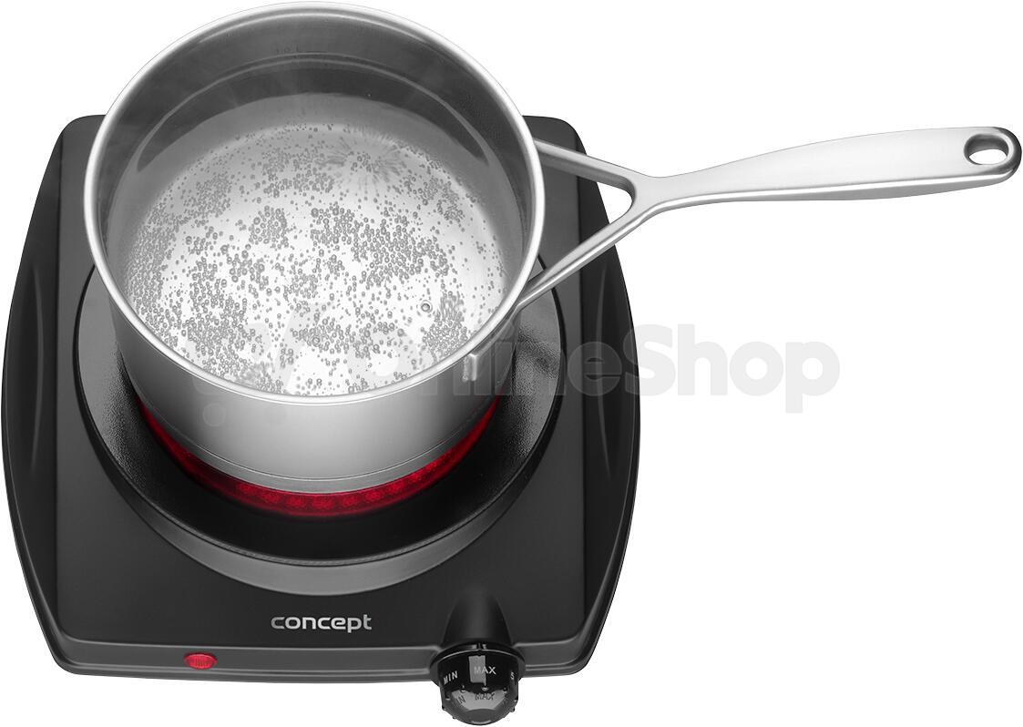 Concept Elektrický jednoplotýnkový vařič 1250 W VE3065