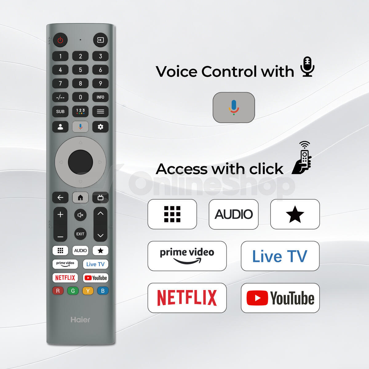 Mini-LED TV Haier H65M92FUX M92