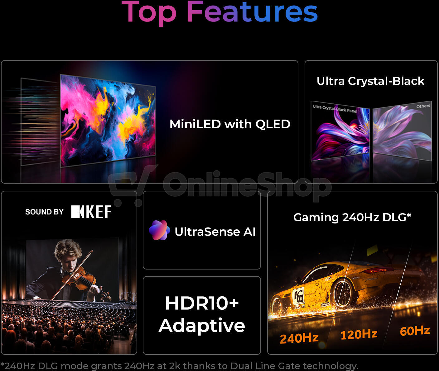 Mini-LED TV Haier H65M92FUX M92