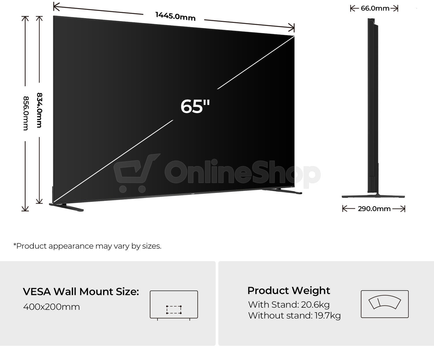 Mini-LED TV Haier H65M92FUX M92