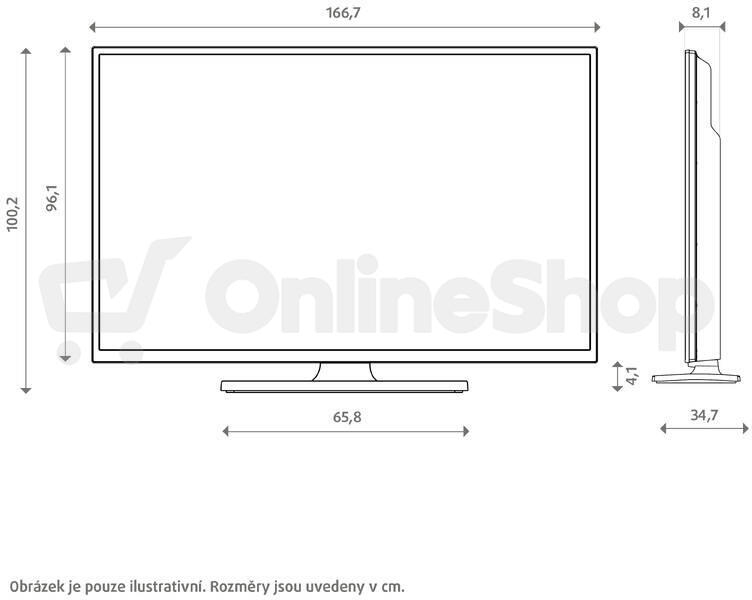 QLED TV Haier H75S90GUX S90