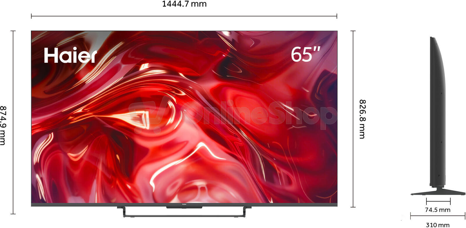 QLED TV Haier H65S85GUX S85