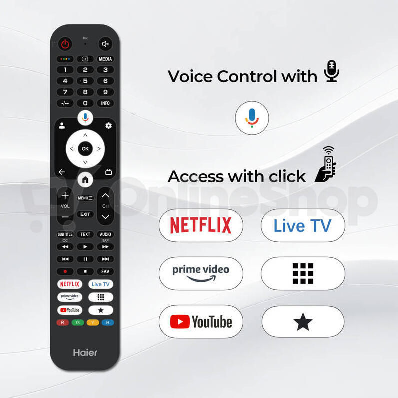 QLED TV Haier H50S85GUX S85