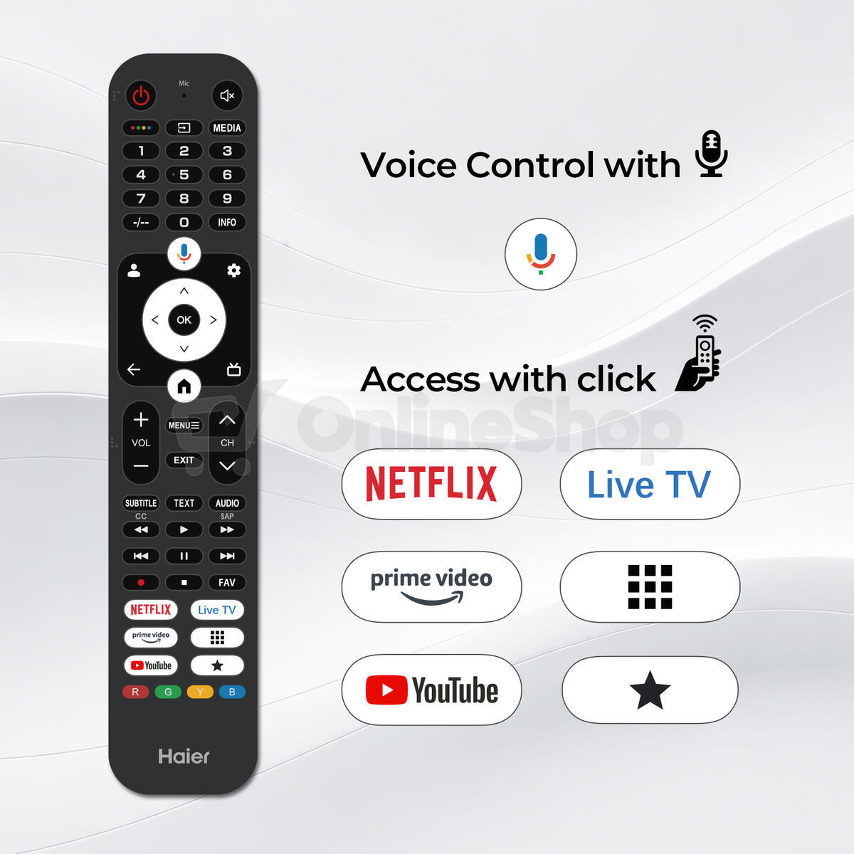 QLED TV Haier H50S85GUX S85