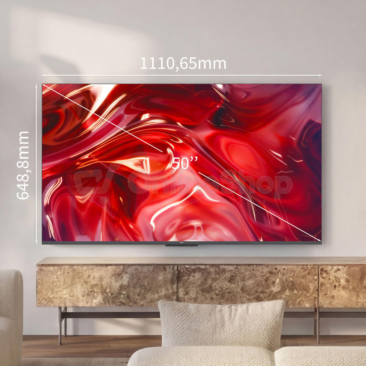 QLED TV Haier H50S85GUX S85