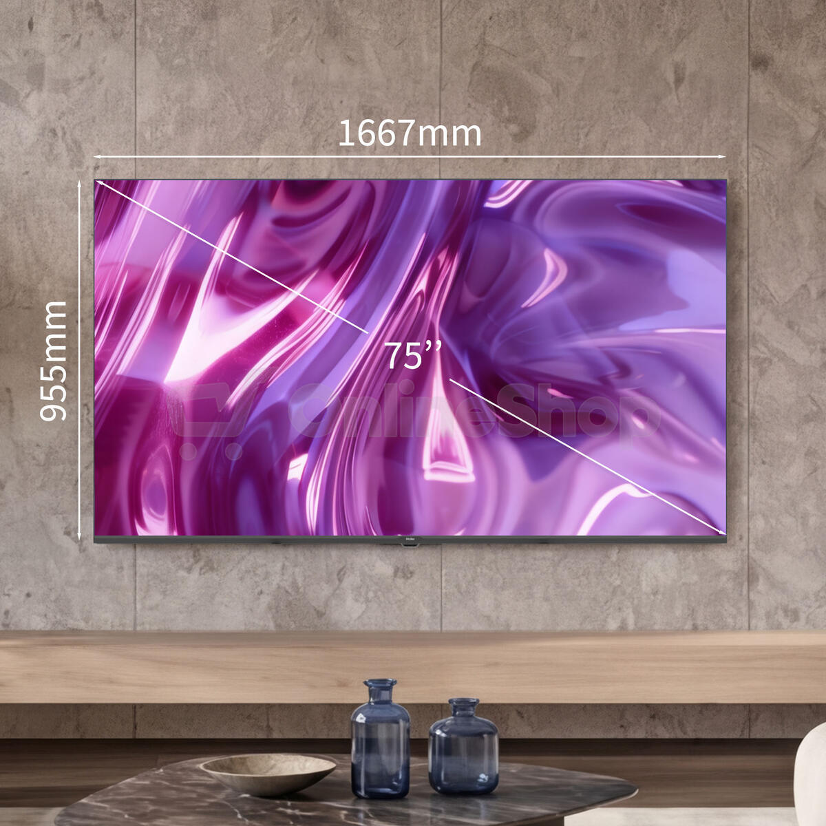 QLED TV Haier H75S80GUX S80