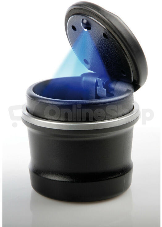 Lampa odpadkový koš s LED světlem