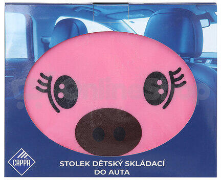 Cappa stolek dětský skládací do auta Prasátko