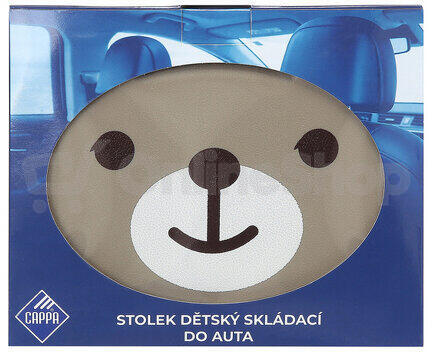 Cappa stolek dětský skládací do auta Medvídek
