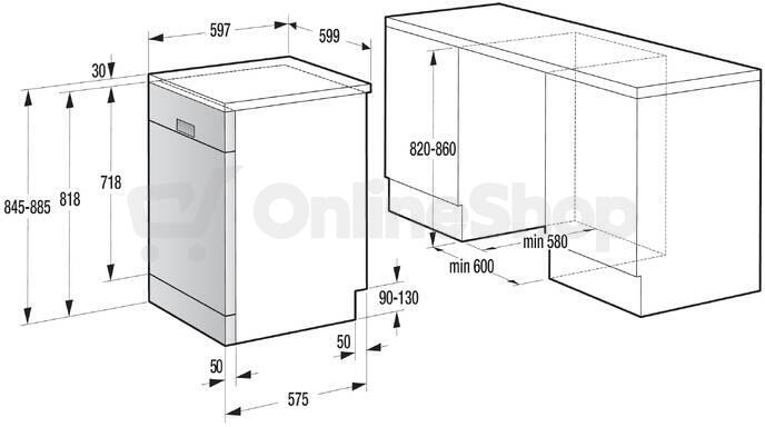 Myčka nádobí Hisense HS693A90ADBX