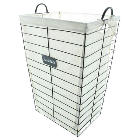 Frank Flechtwaren kovový koš na prádlo Laundry