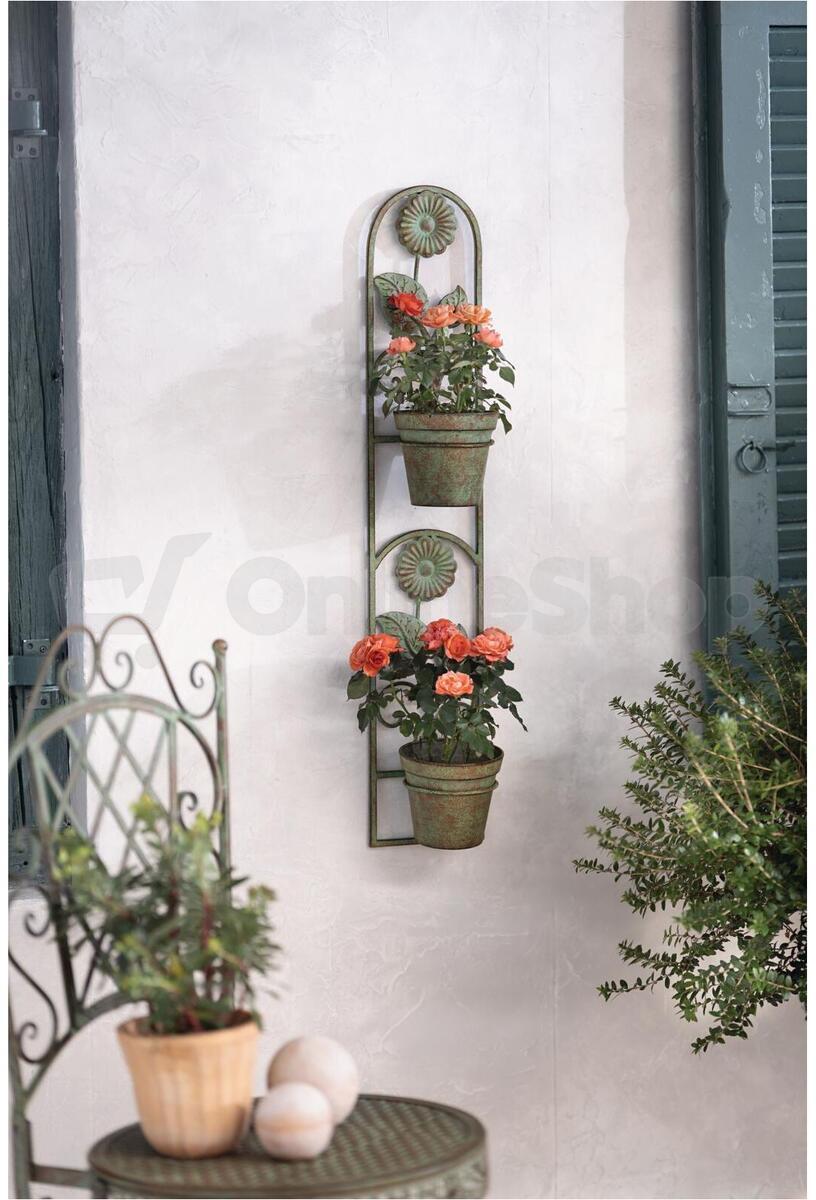 Frank Flechtwaren nástěnný květináč Blumen