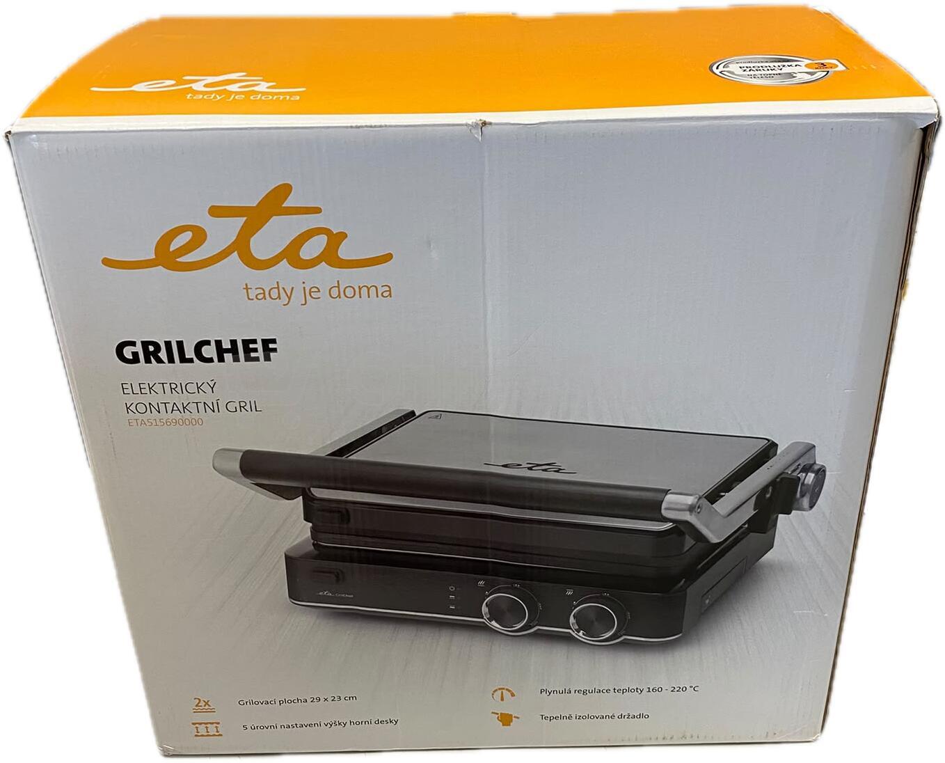 Gril ETA GrilChef 5156 90000, nerez | Skutečná fotografie prodávaného kusu