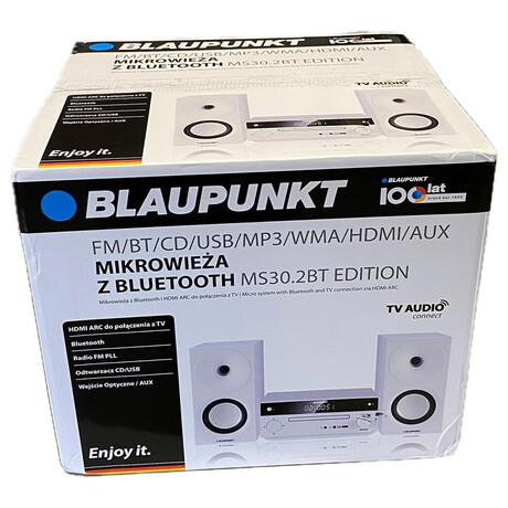 Micro systém BLAUPUNKT MS30.2BT EDITION FM/CD/MP3/HDMI ARC/USB/Bluetooth | Skutečná fotografie prodávaného kusu | Skutečná fotografie prodávaného kusu
