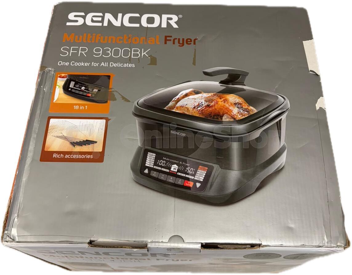 Multifunkční hrnec Sencor SFR 9300BK | Skutečná fotografie prodávaného kusu | Skutečná fotografie prodávaného kusu