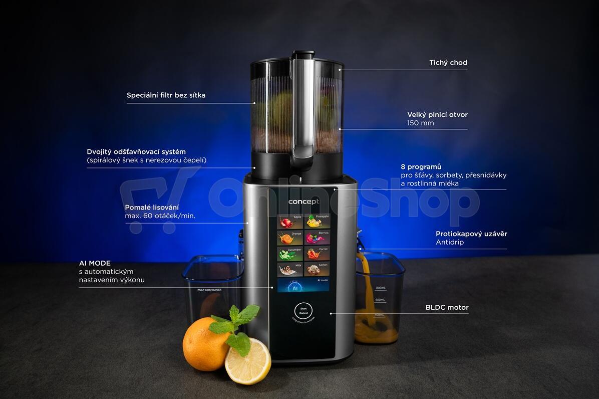 Odšťavňovač Concept LO7300 Ai ONE Touch