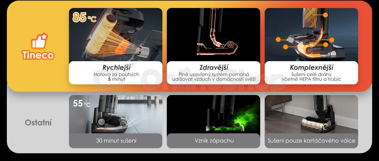 Podlahová myčka Tineco FLOOR ONE Switch S7 Stretch Premium