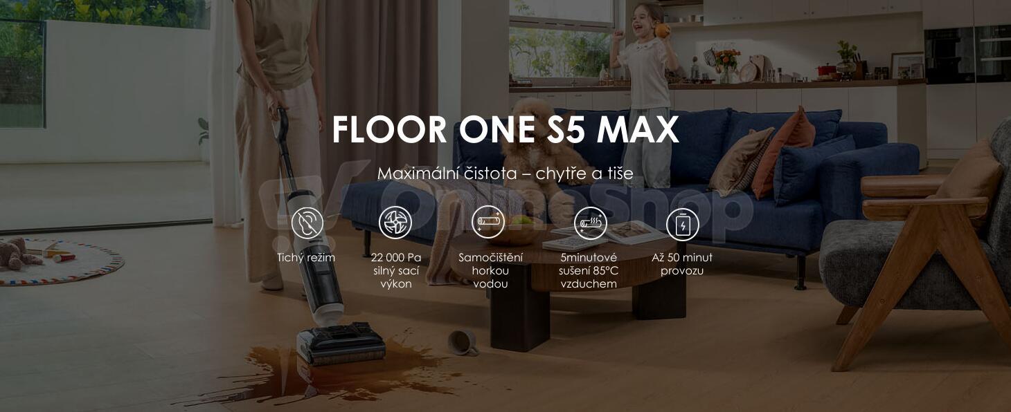 Podlahová myčka Tineco Floor One S5 Max