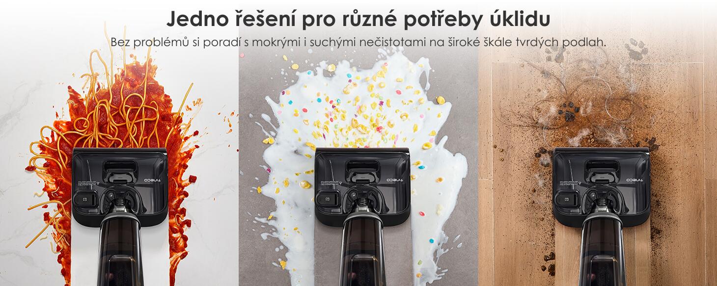 Vhodný pro všechny typy tvrdých podlah