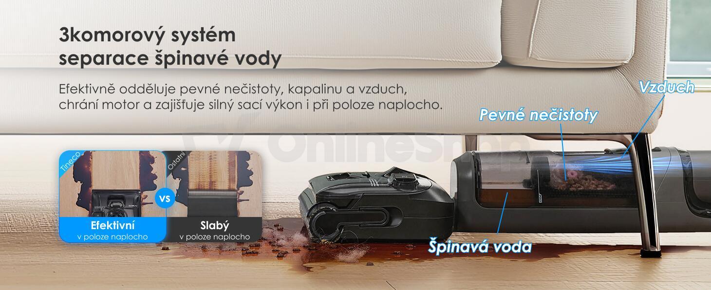 Podlahová myčka Tineco Floor One i6 Stretch Plus