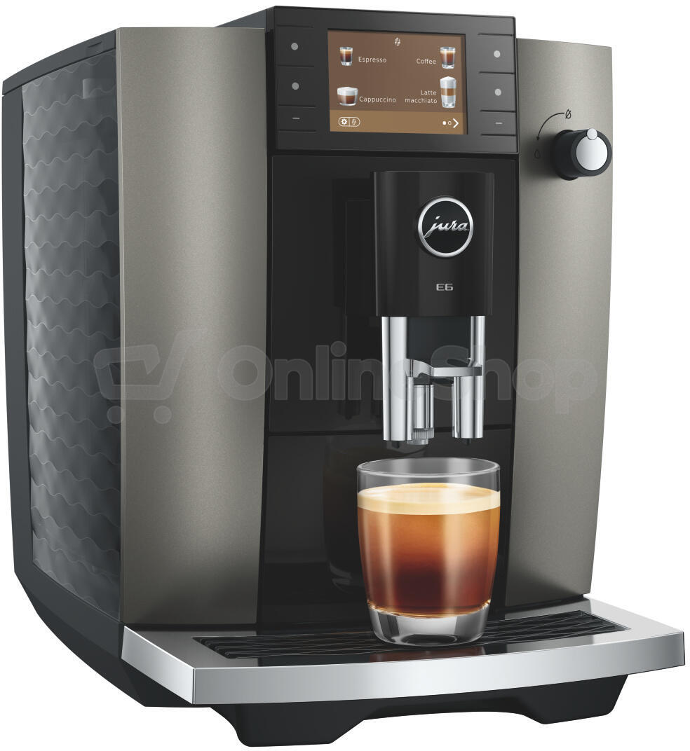 Kávovar JURA E6 (ED) Dark Inox