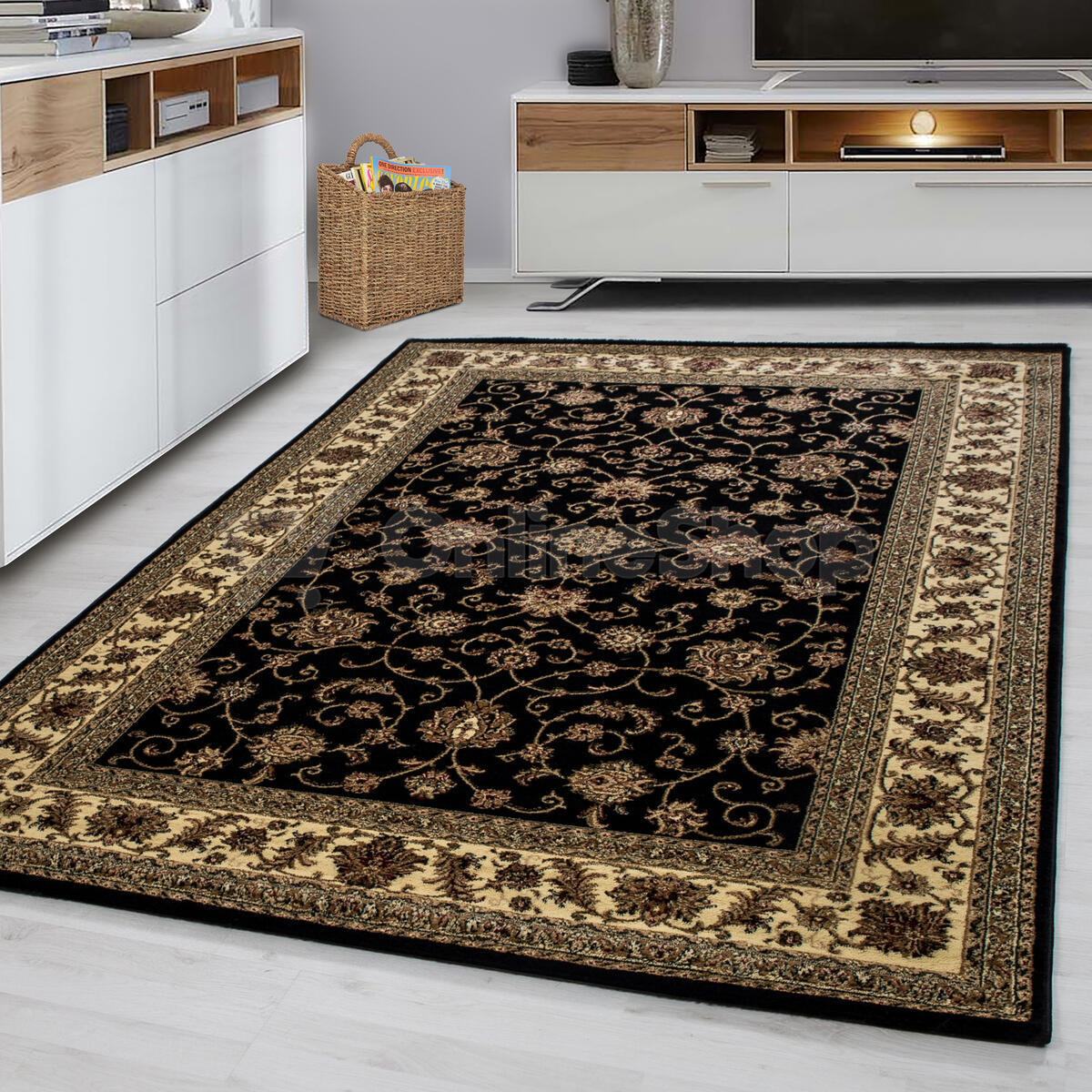 Kusový koberec Marrakesh 210 black 160x230