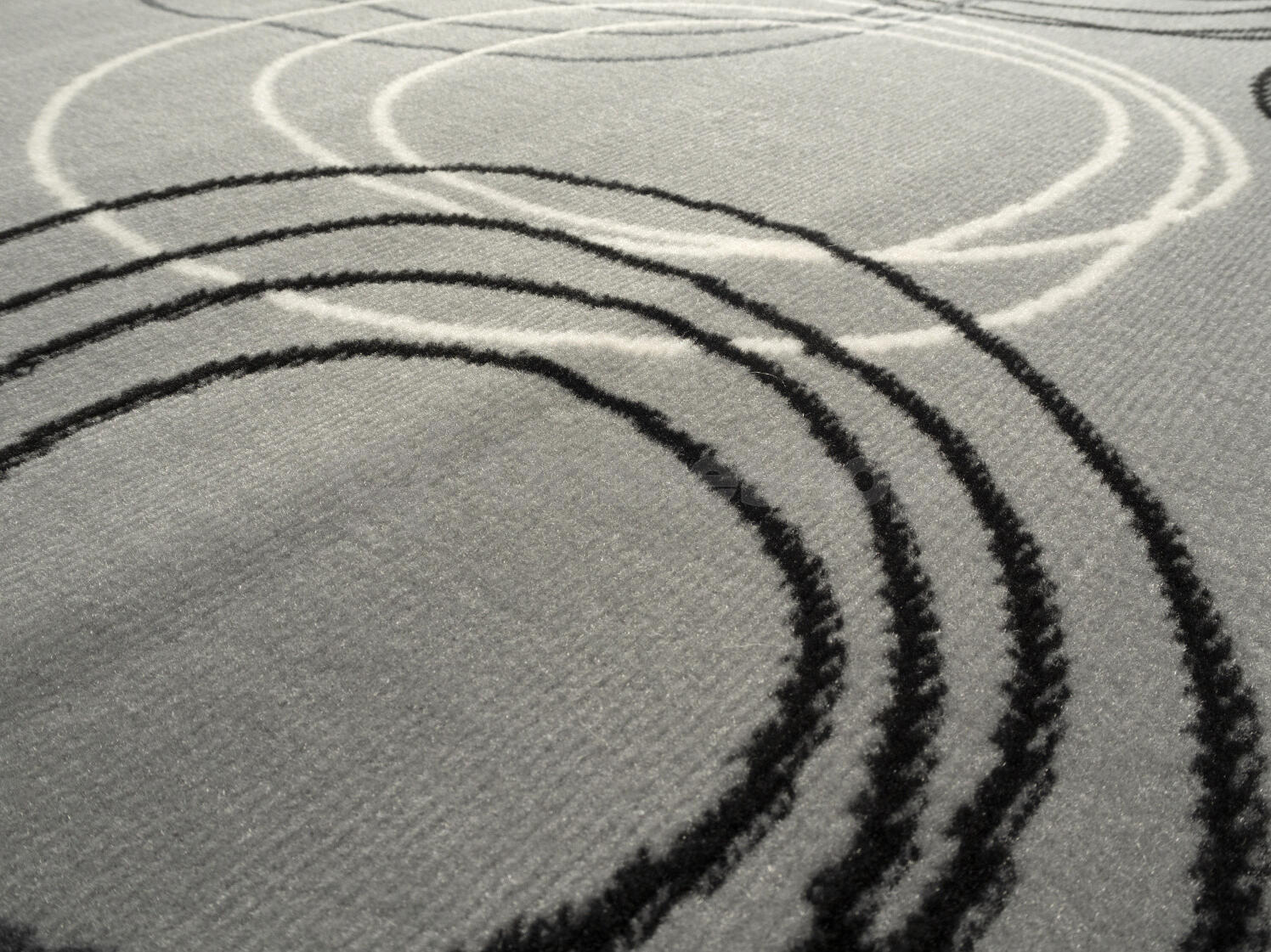 Kusový koberec Circles grey 190x280