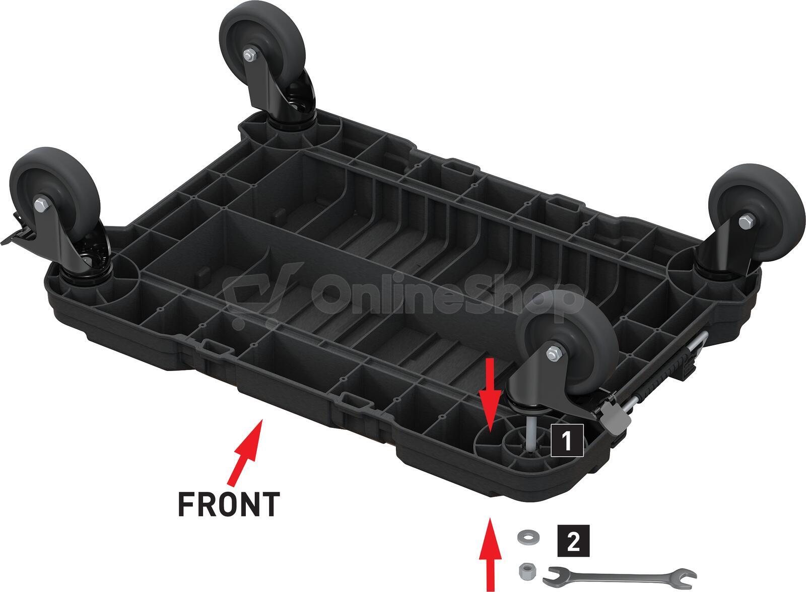 Vozík Keter ROC Pro Gear 2.0 Dolly