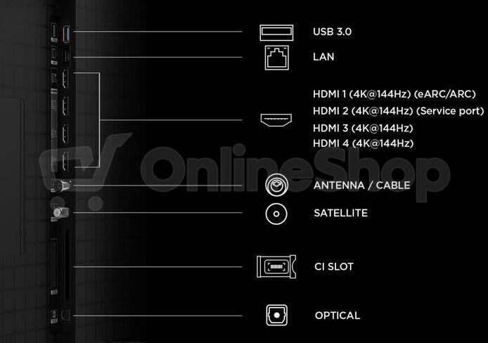 98C8L Mini LED QLED TV TCL