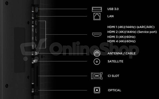 QLED televize TCL 85C7L