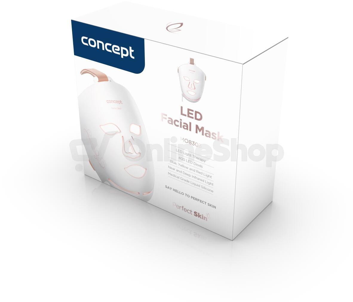 LED maska na obličej Concept Perfect Skin MO8303