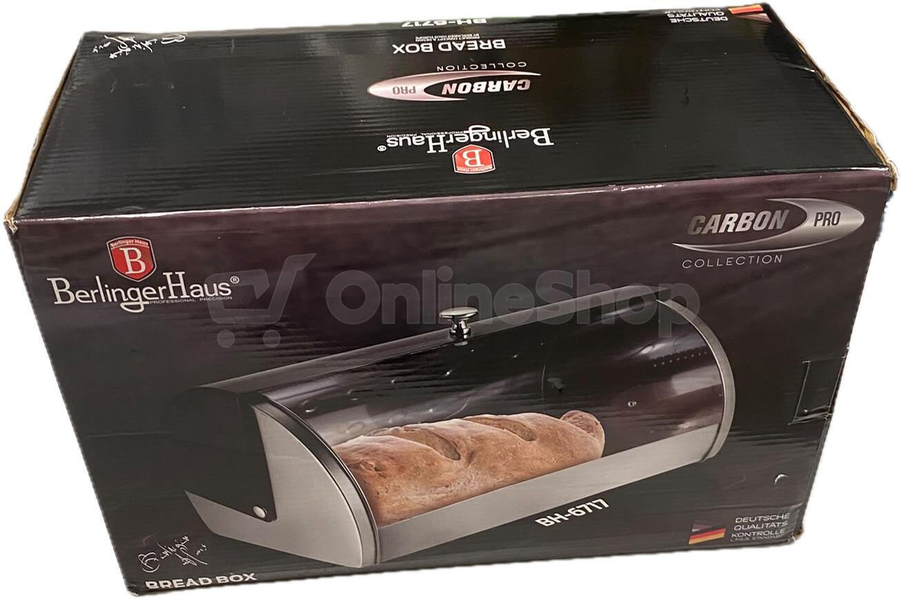 Chlebovka BERLINGERHAUS Carbon PRO Line BH-6717 | Skutečná fotografie prodávaného kusu | Skutečná fotografie prodávaného kusu | Skutečná fotografie prodávaného kusu | Skutečná fotografie prodávaného kusu