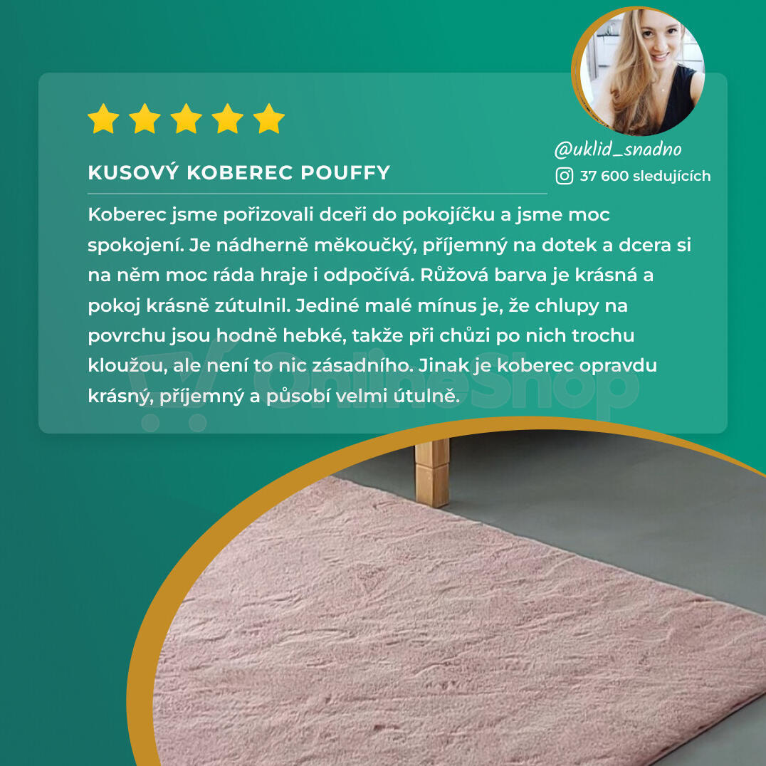 Běhoun Pouffy 5100 Beige 80x250