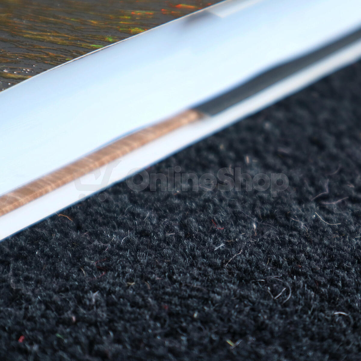 Ručně všívaný kusový koberec Asra wool černá 60x110