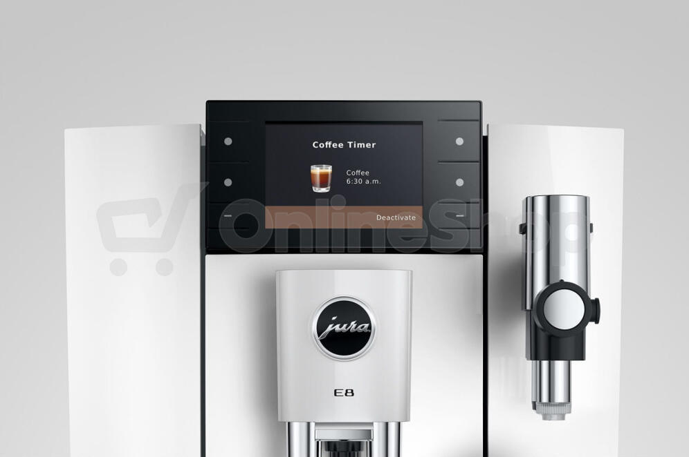 Kávovar Jura E8 Piano White (ED)