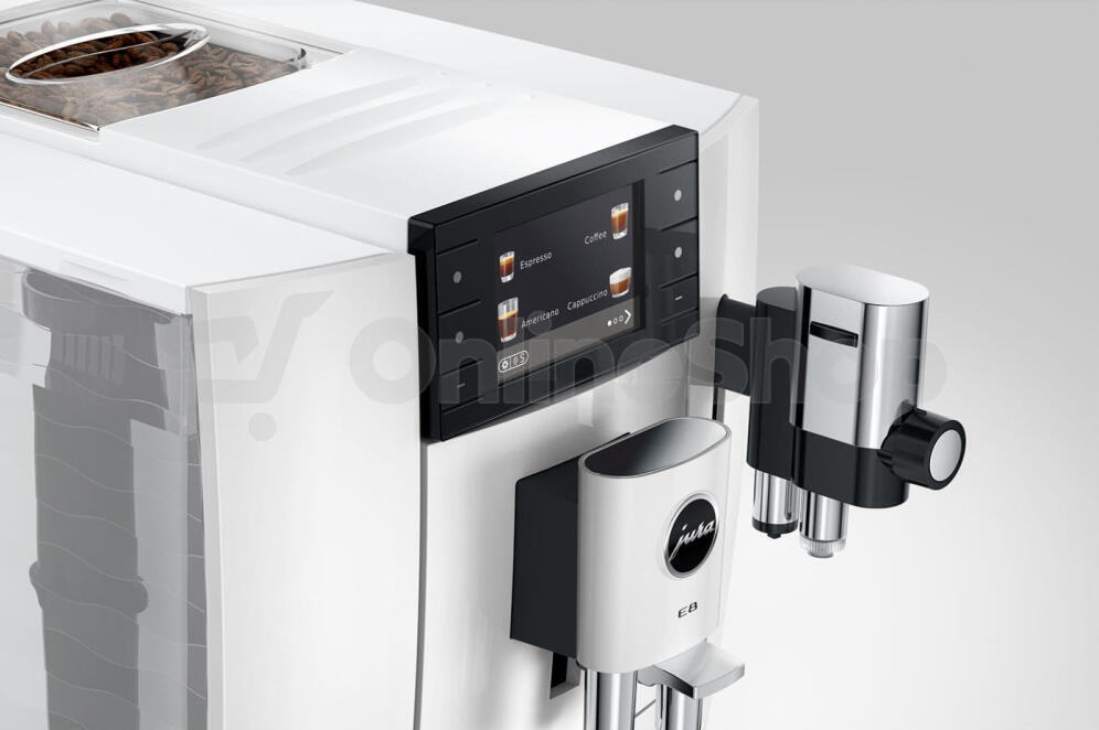 Kávovar Jura E8 Piano White (ED)