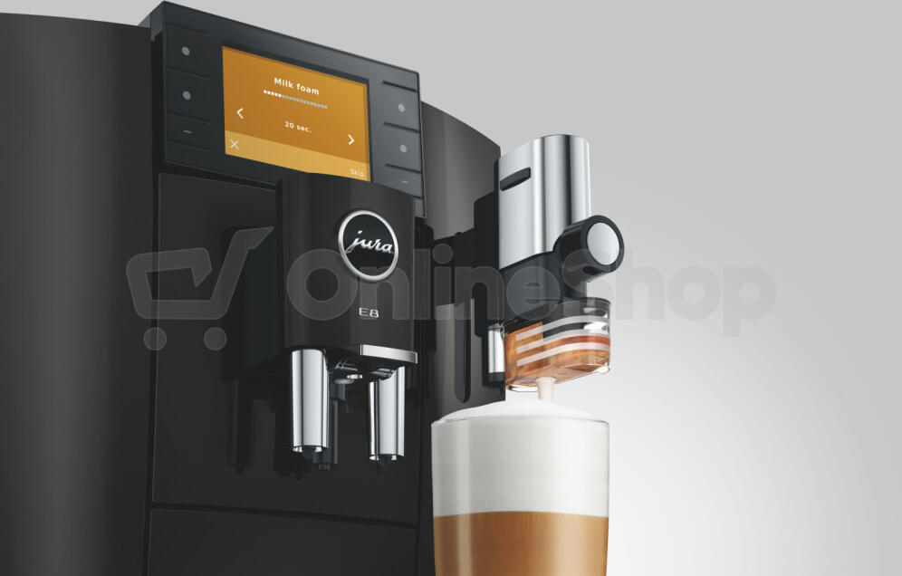 Kávovar Jura E8 Piano Black (ED)