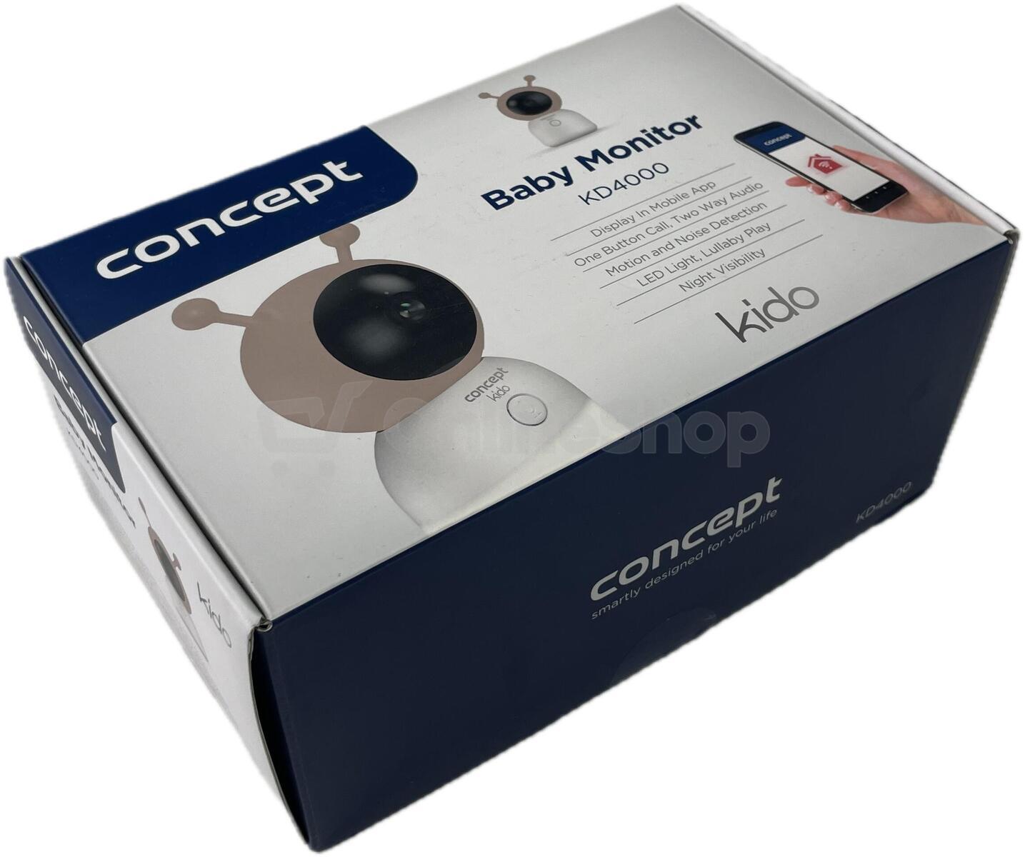 Dětská chůvička Concept KD4000 SMART KIDO | Skutečná fotografie prodávaného kusu