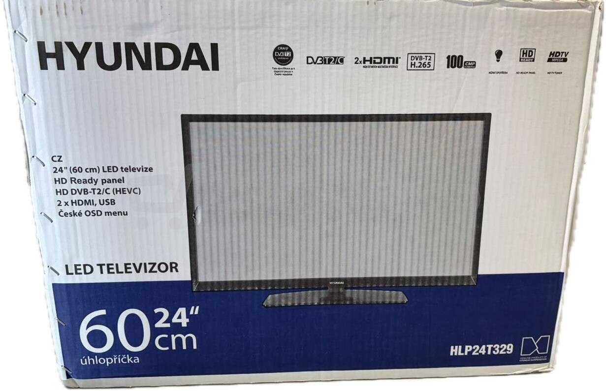 HD LED TV Hyundai HLP 24T329 | Skutečná fotografie prodávaného kusu