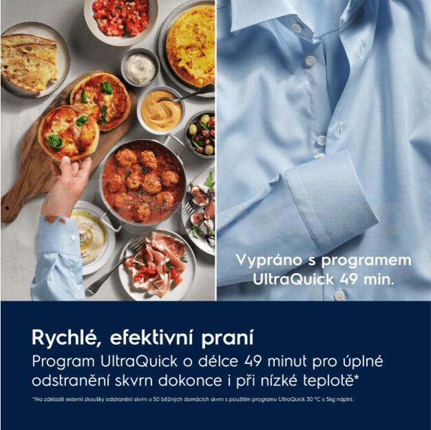 Pračka Electrolux EW8F5412ACC 800 UltraCare