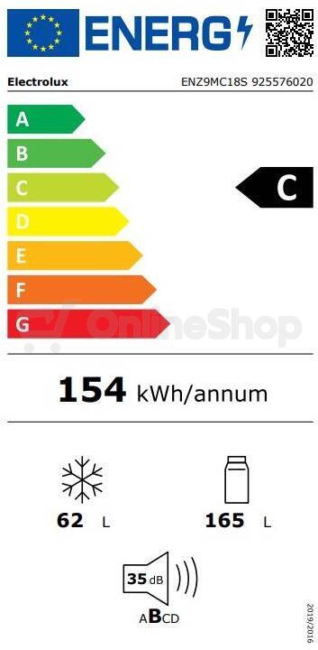 Chladnička Electrolux ENZ9MC18S 900