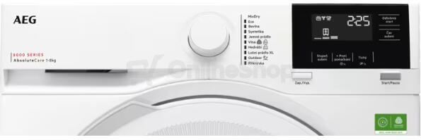 Sušička prádla AEG TR818NWC 8000 AbsoluteCare®